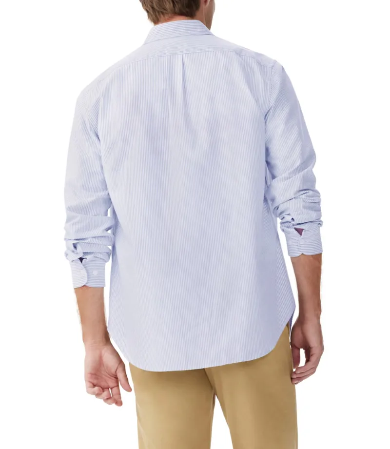 RM Williams Regular Shirt Blue White-3
